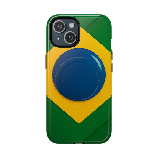 Brazil Flag iPhone Case | MagSafe