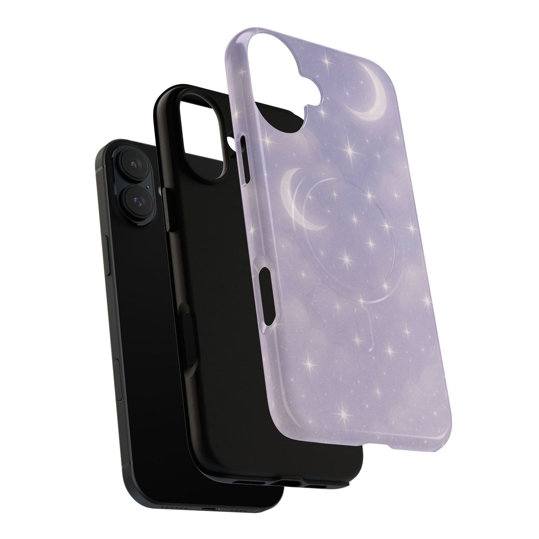 Celestial Lavender iPhone Case — Moon & Stars MagSafe Compatible  Shamo's