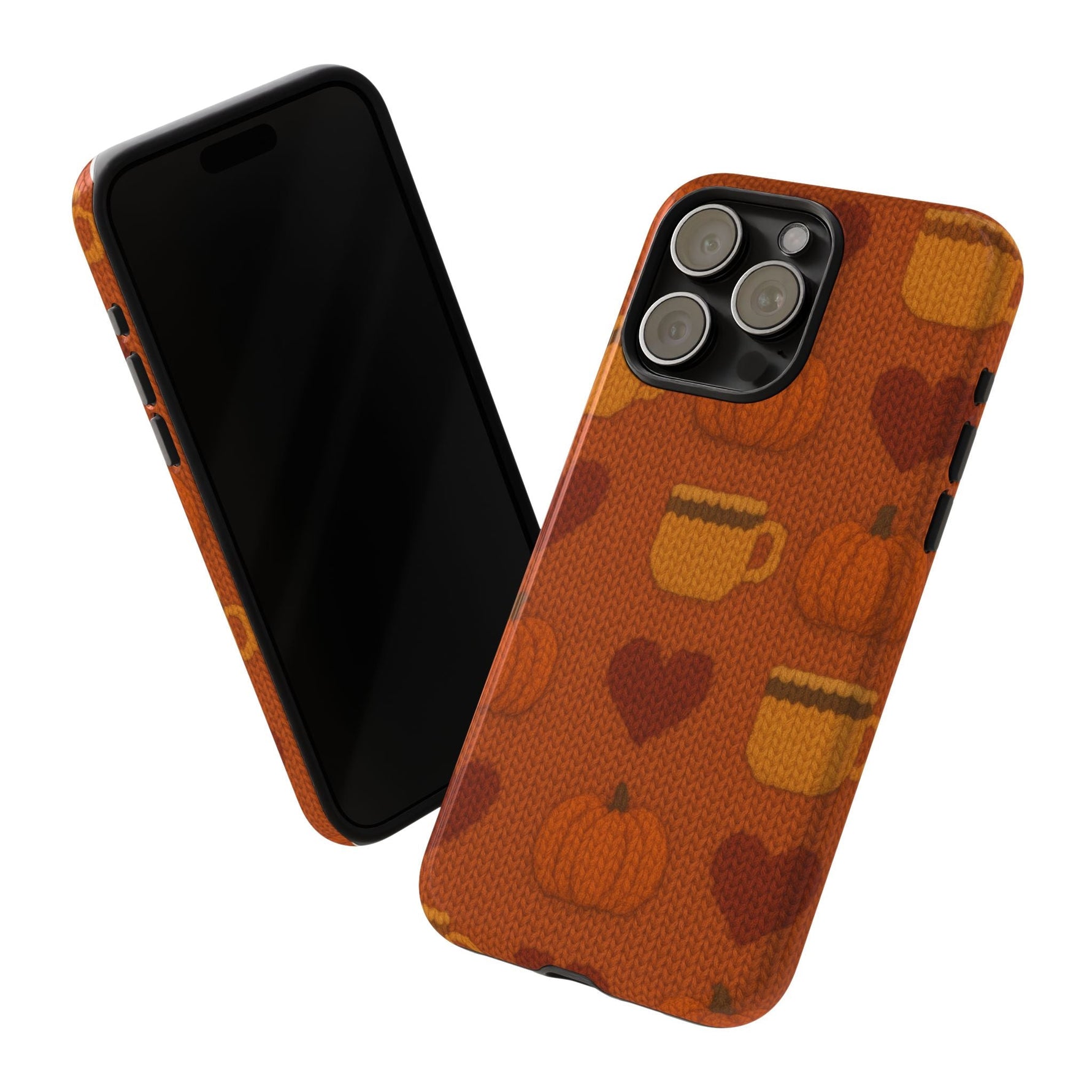 Fall Pumpkin & Coffee iPhone Case  Shamo's