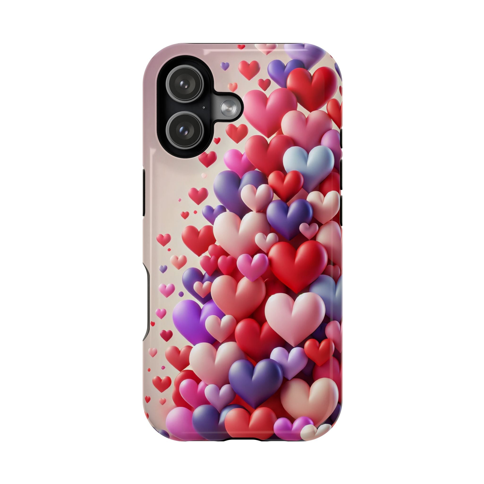 Love Hearts MagSafe iPhone Case — Magnetic, Impact-Resistant  Shamo's iPhone 17 Pro Max / Glossy