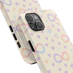 Infinity Pattern Tough Phone Case — Pastel Hearts & Stars  Shamo's
