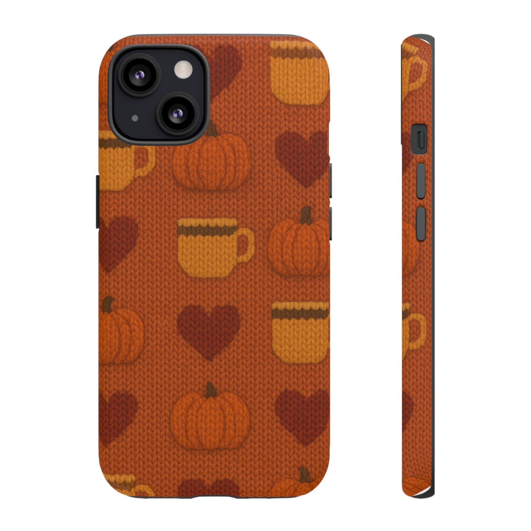 Fall Pumpkin & Coffee iPhone Case - Shamo's