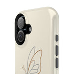 Butterfly Transformation from Caterpillar Minimalist Magnetic Impact-Resistant Phone Case with Magsafe