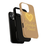 Grateful Heart iPhone Case — Warm Neon Heart  Shamo's
