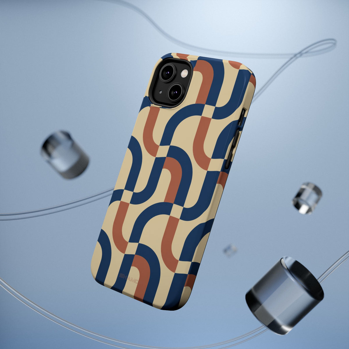 Mod Ribbon – Retro Geometric MagSafe Phone Case