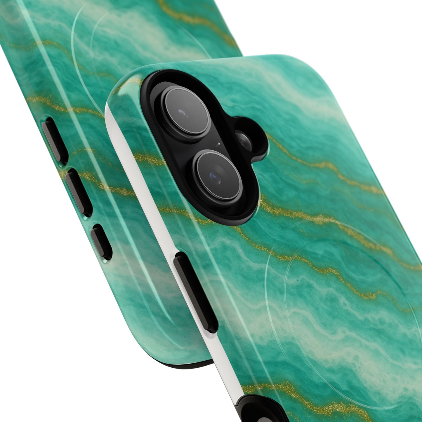 Ocean Marble Flow iPhone Case with MagSafe