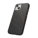 Black Marble Tough iPhone Case  Shamo's