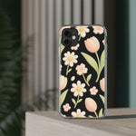 Floral Impact-Resistant Clear iPhone Case  Shamo's