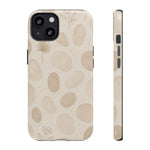Neutral Pebble Pattern Tough iPhone Case  Shamo's iPhone 13 / Glossy