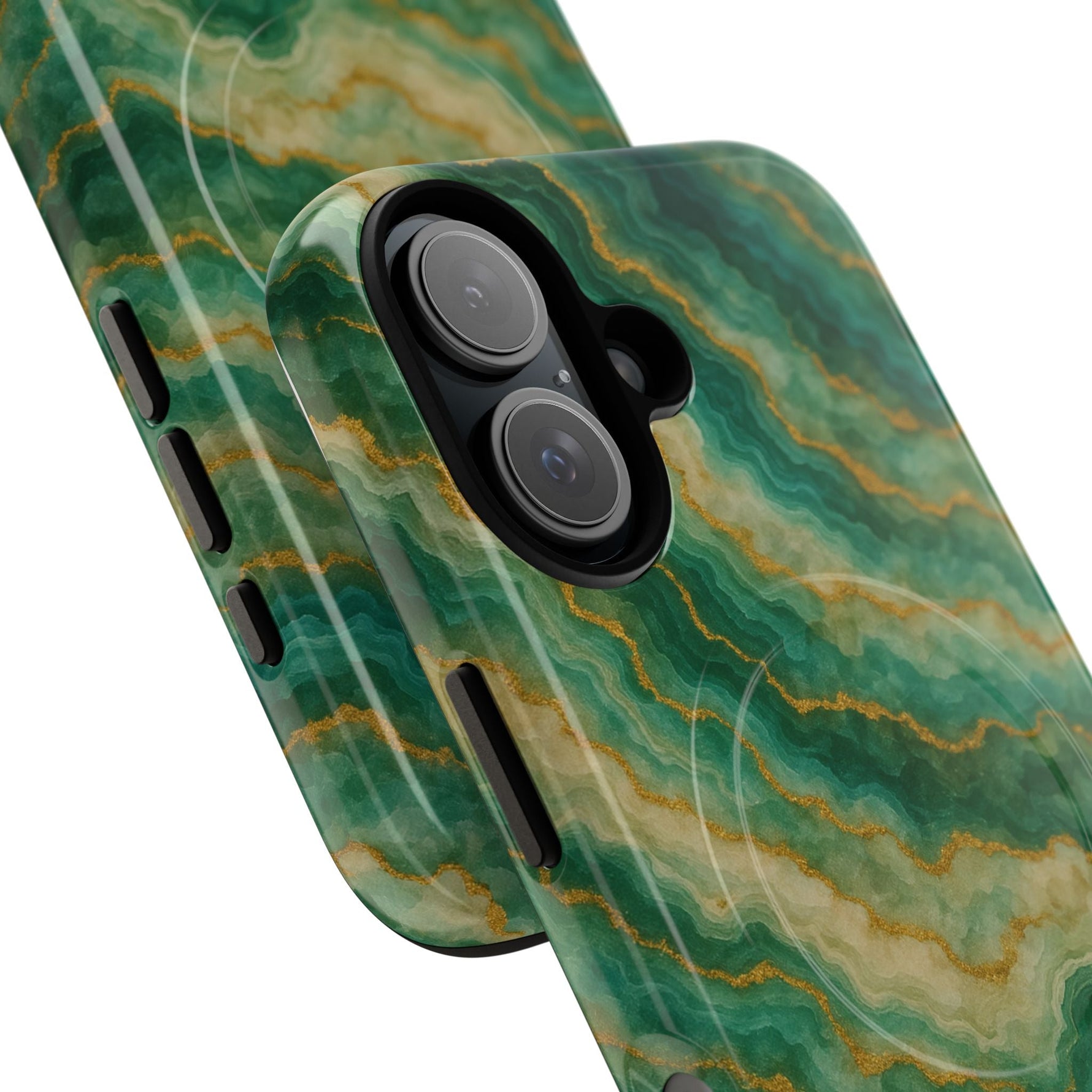 Green Marble iPhone Case with MagSafe  Shamo's