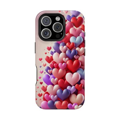 Love Hearts MagSafe iPhone Case — Magnetic, Impact-Resistant  Shamo's iPhone 16 Pro / Glossy