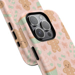 Gingerbread Candy Holiday Tough iPhone Case | compatible with MagSafe  Shamo's