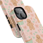 Gingerbread Candy Holiday Tough iPhone Case | compatible with MagSafe  Shamo's