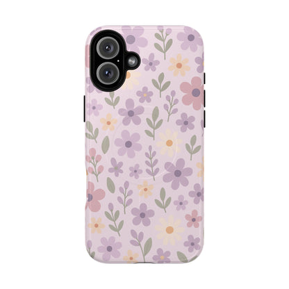 Floral Magnetic | Compatible with MagSafe Phone Case - Stylish and Durable Protection