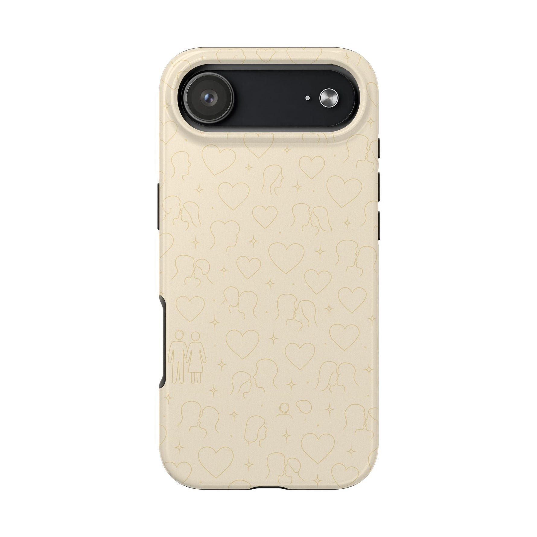 Romantic Pattern Minimalist Tough Phone Case  Shamo's iPhone 17 Air