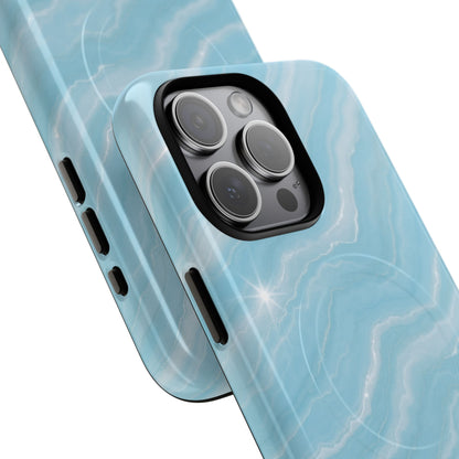 Sky Glow Marble iPhone Case with MagSafe - Shamo's