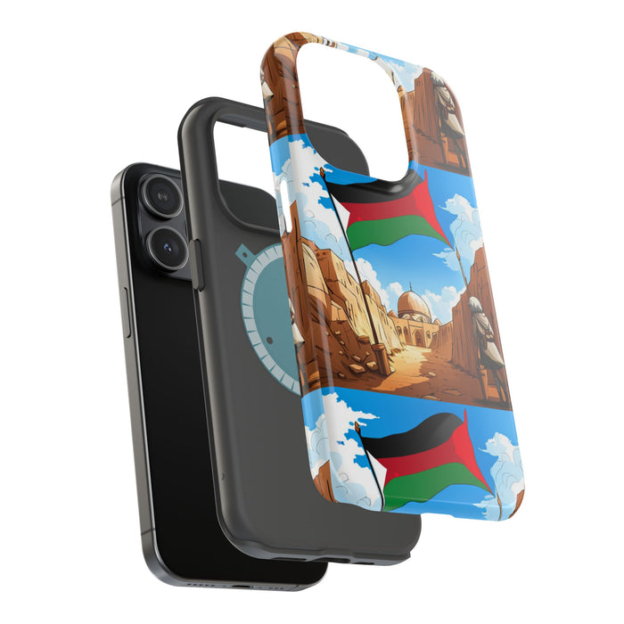 MagSafe Tough Phone Case: Palestinian Flag Edition