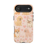 Puppies & Hearts iPhone Case compatible with MagSafe - Shamo's
