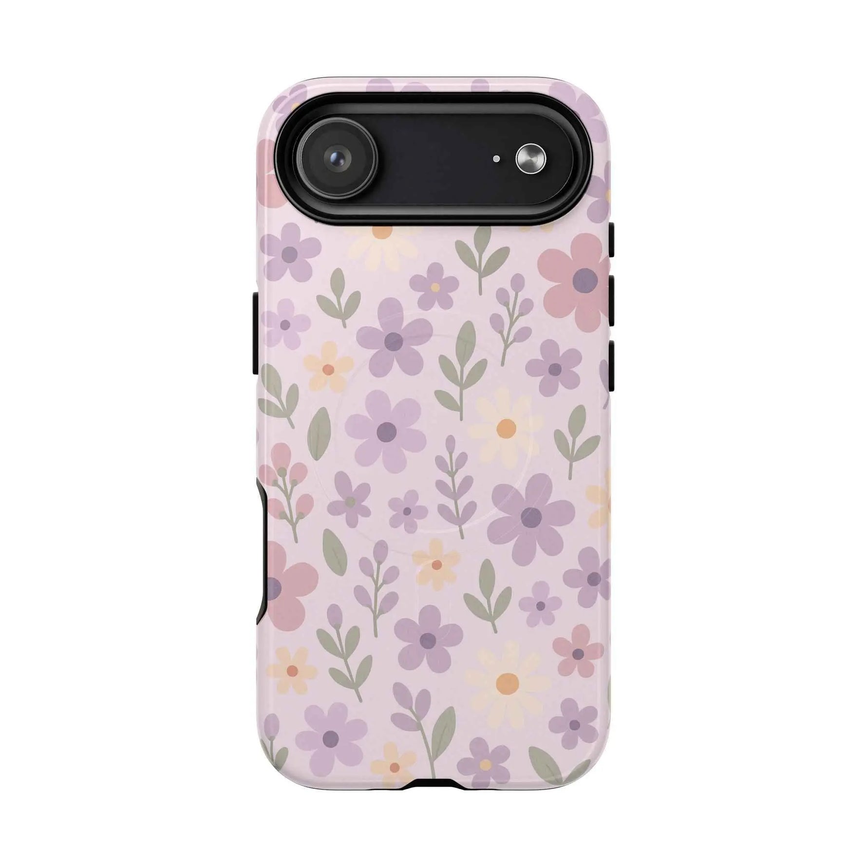 Floral Pattern | Compatible with MagSafe iPhone Case
