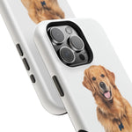 MagSafe Tough Cases with Golden Retriever dog print - Shamo's