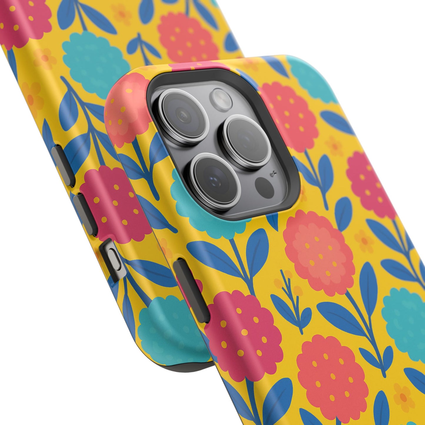 Vibrant Floral MagSafe Phone Case