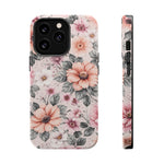 Floral Impact-Resistant Magnetic Phone Case