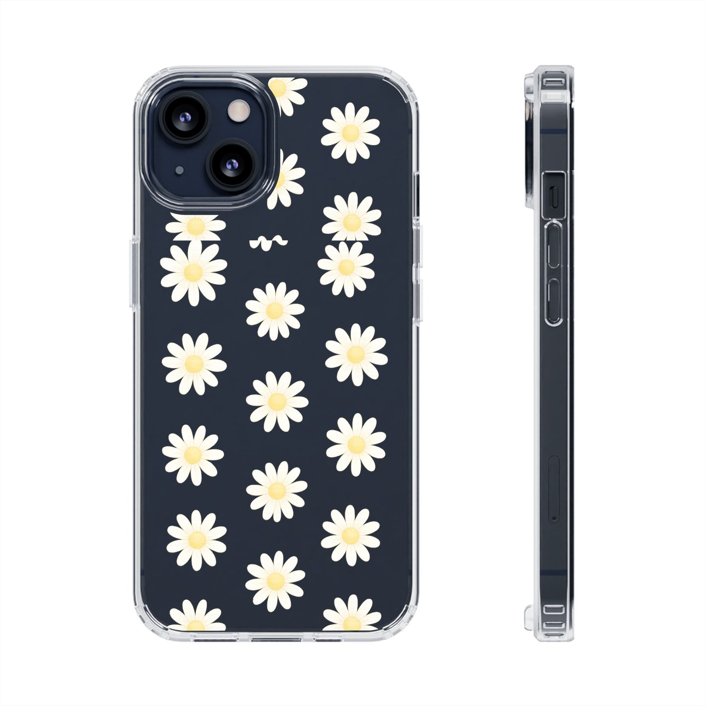 Daisy Floral Clear iPhone Case - Shamo's