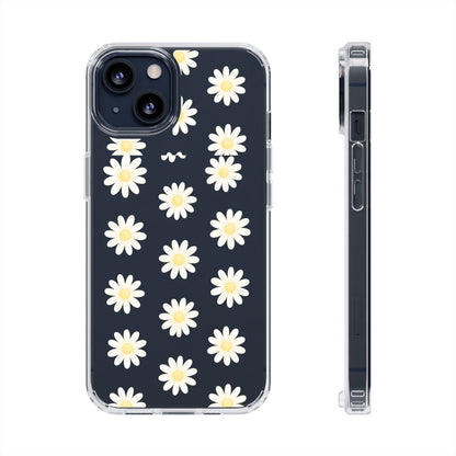 Daisy Floral Clear iPhone Case - Shamo's