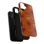 Fall Pumpkin & Coffee iPhone Case  Shamo's