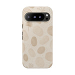 Neutral Pebble Pattern Tough iPhone Case  Shamo's
