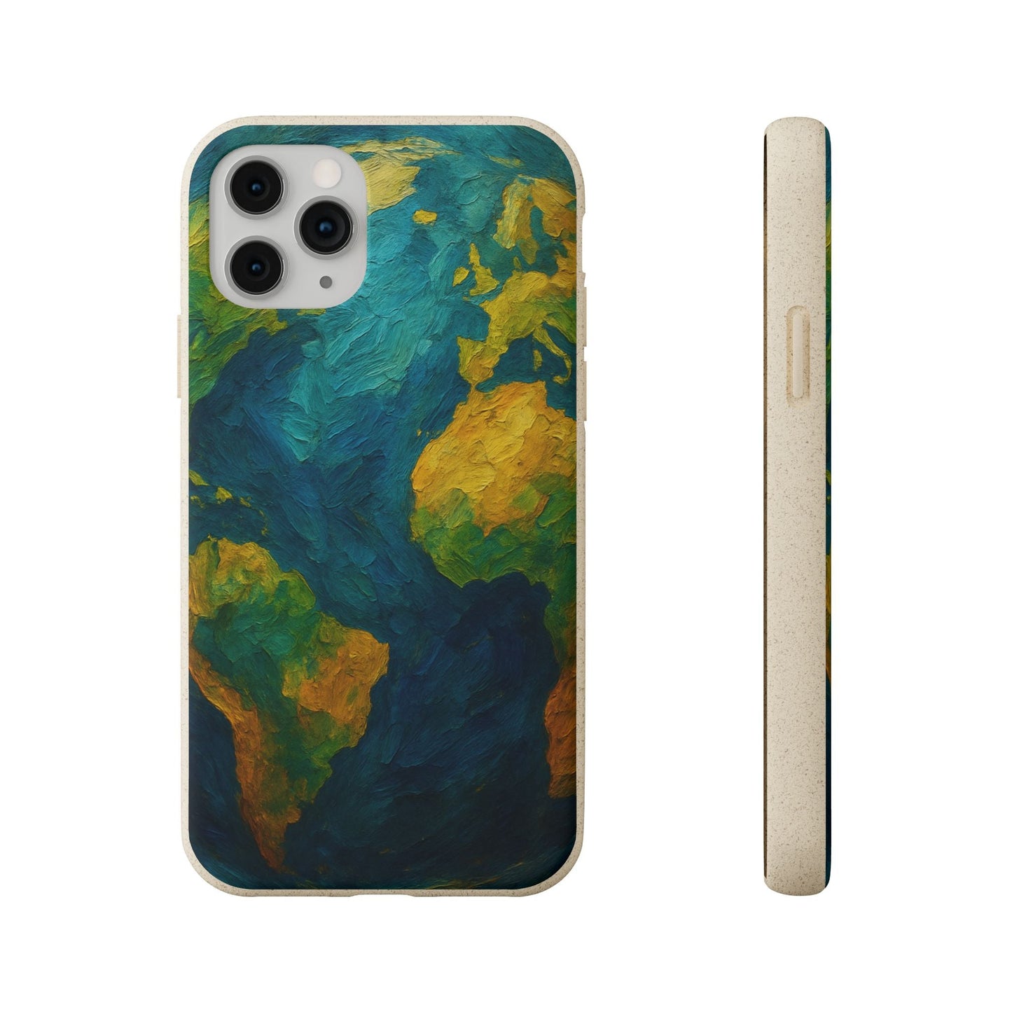 Biodegradable Phone Case — Earth Illustration Eco-Friendly Case  Shamo's iPhone 11 Pro
