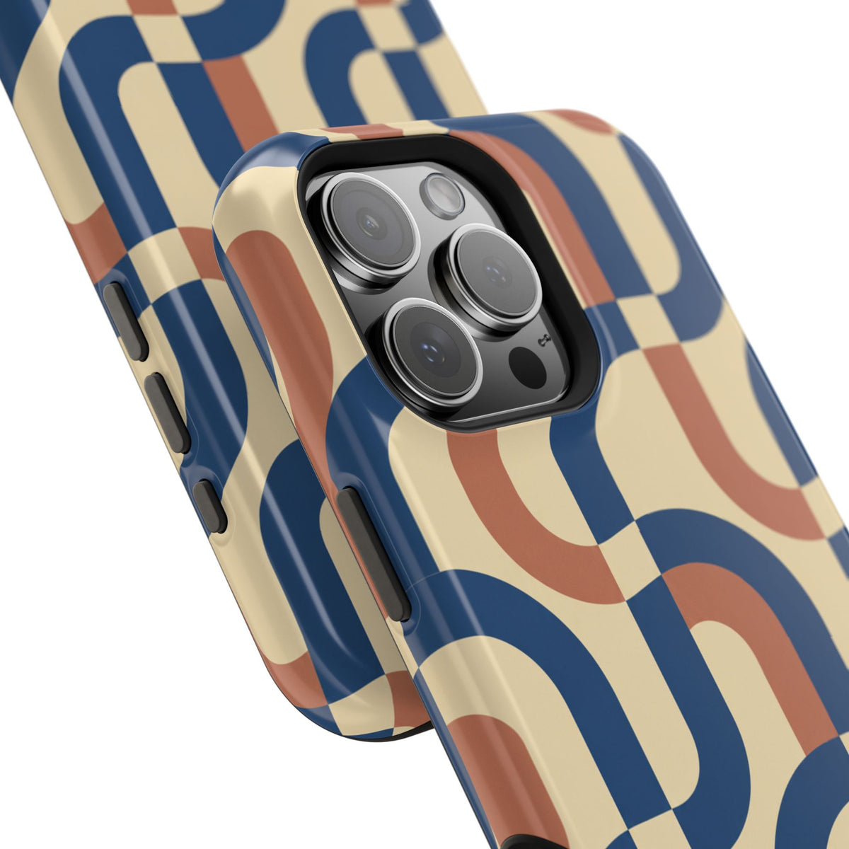 Mod Ribbon – Retro Geometric MagSafe Phone Case