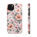 Floral Impact-Resistant Magnetic Phone Case