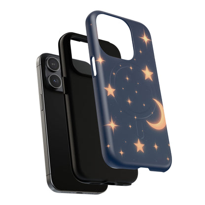 Moon Glow Magic Case for iPhone - Star and Moon Design | MagSafe
