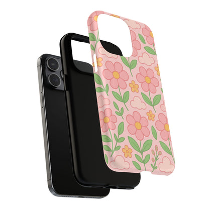 Floral Tough MagSafe Magnetic Phone Case - Stylish Protection for Your Device