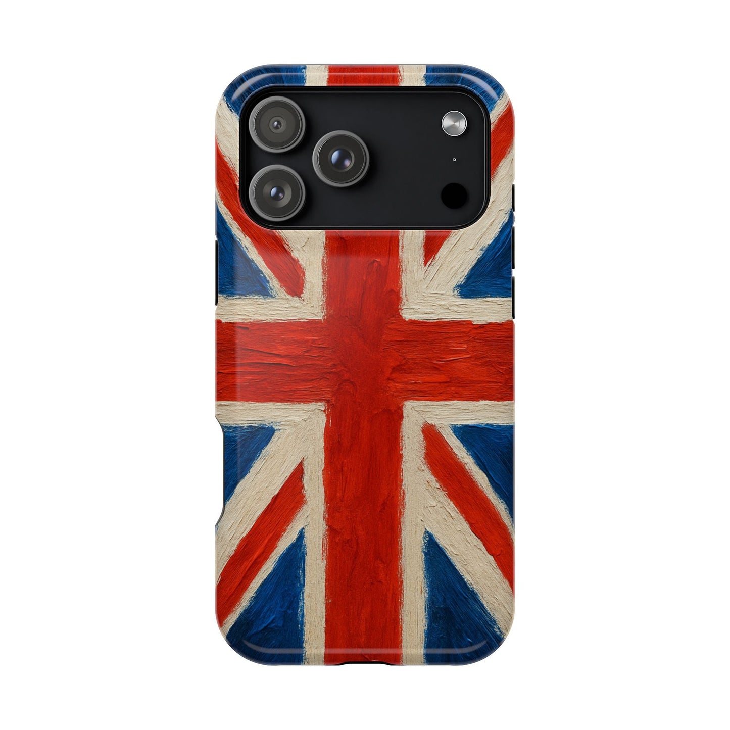 MagSafe Tough iPhone Case — UK Flag Magnetic Impact-Resistant Design  Shamo's iPhone 17 Pro Max / Glossy