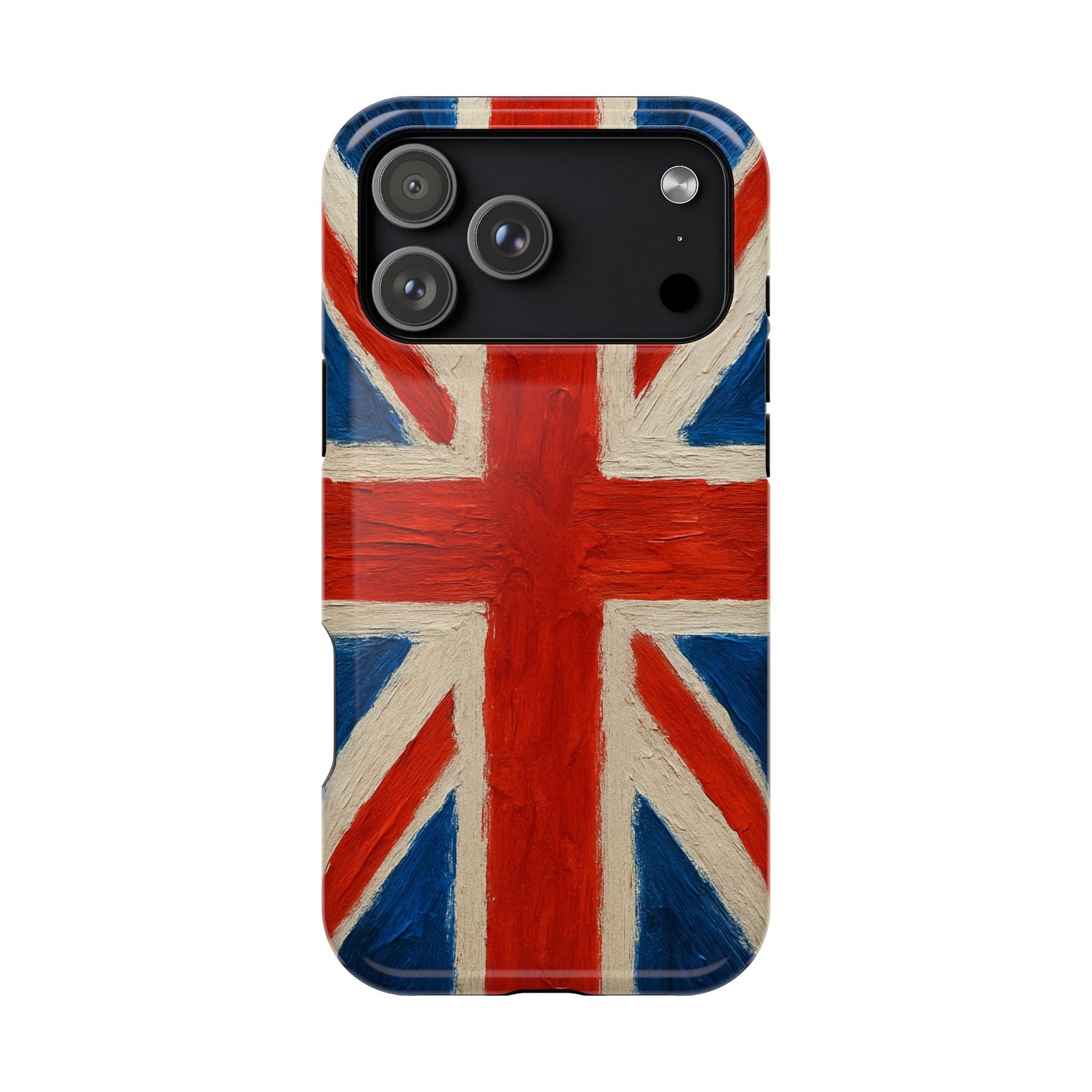 MagSafe Tough iPhone Case — UK Flag Magnetic Impact-Resistant Design  Shamo's iPhone 17 Pro Max / Glossy