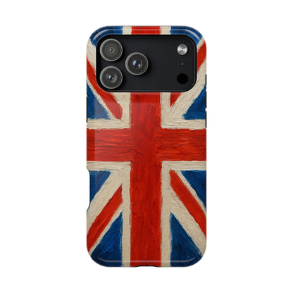 MagSafe Tough iPhone Case — UK Flag Magnetic Impact-Resistant Design  Shamo's iPhone 17 Pro Max / Glossy