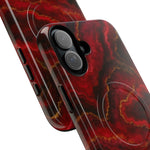 Red Marble iPhone Case with MagSafe  Shamo's