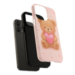 Heart Hug Teddy Bear iPhone Case – with MagSafe  Shamo's