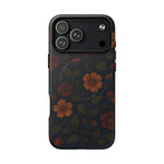 Floral Night Velvet iPhone Case - Works with MagSafe - Shamo's