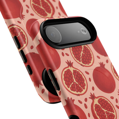 Pomegranate Fruit Tough iPhone Case | MagSafe Compatible
