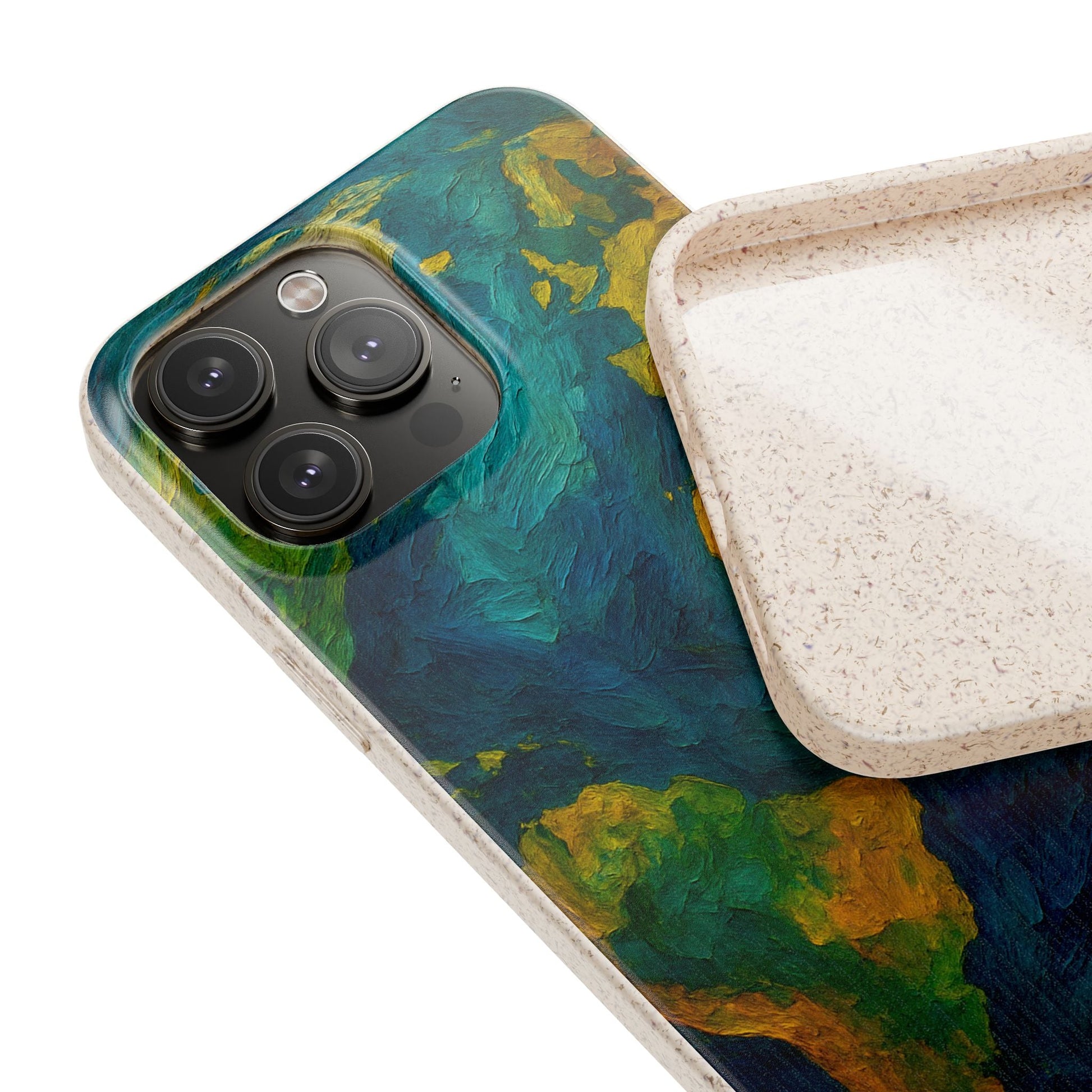 Biodegradable Phone Case — Earth Illustration Eco-Friendly Case  Shamo's