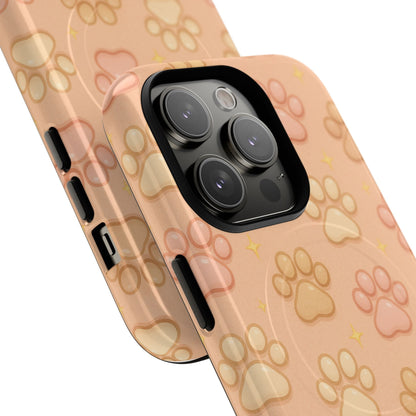 Pawfect Pattern Tough iPhone Case compatible with MagSafe