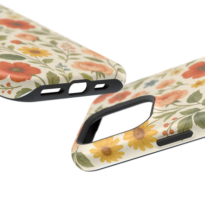 Floral Vintage Garden iPhone Case — with MagSafe  Shamo's