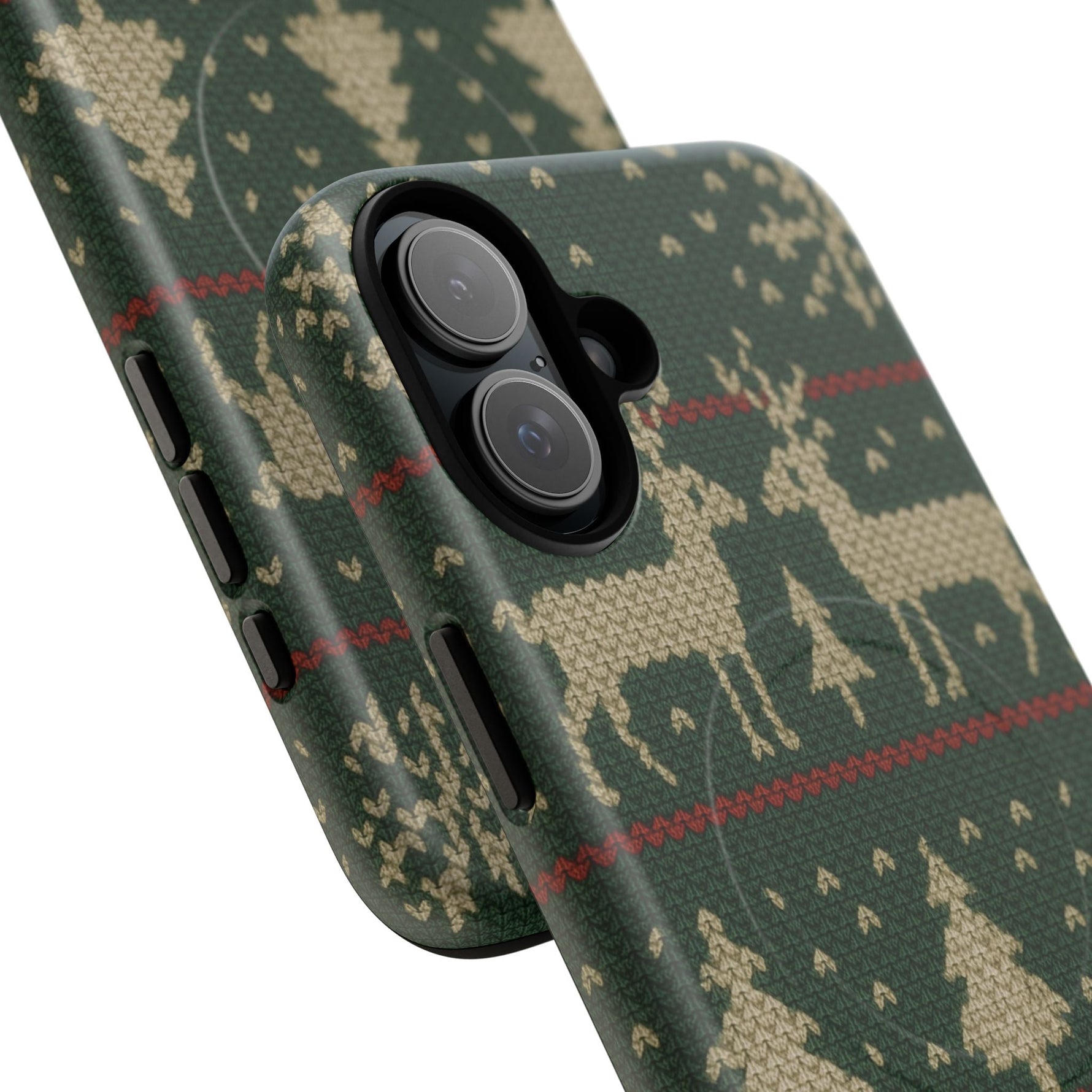 Holiday Knit Reindeer MagSafe Tough iPhone Case  Shamo's