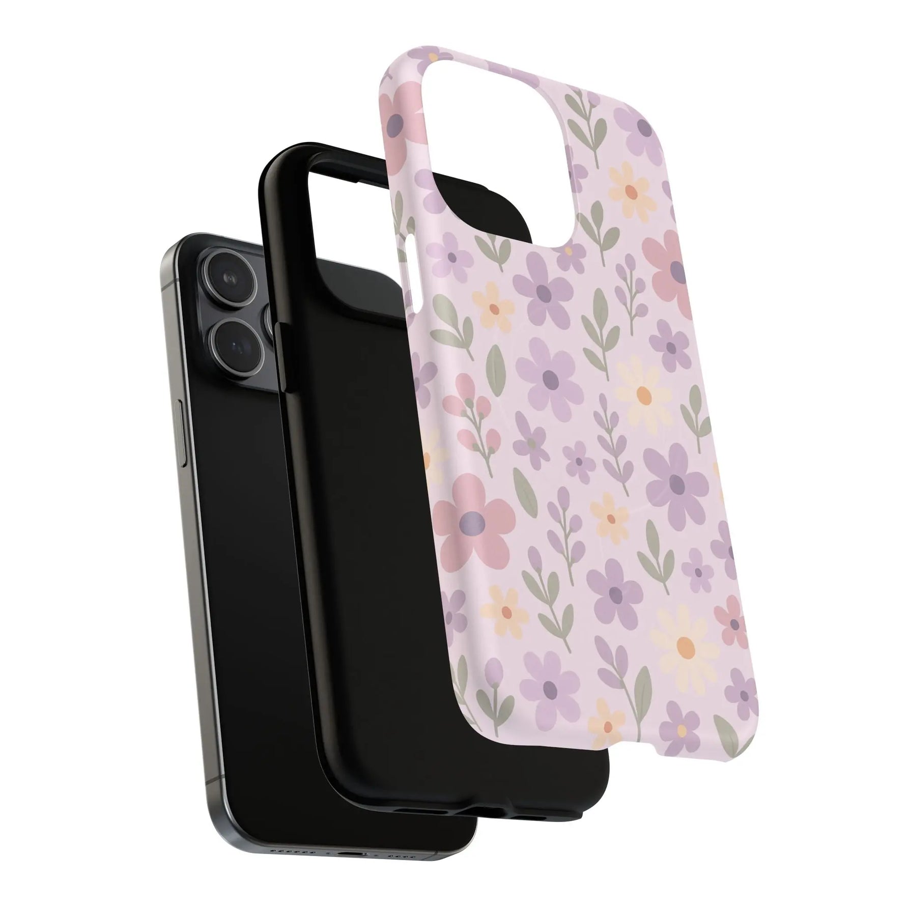 Floral Pattern | Compatible with MagSafe iPhone Case - Shamo's