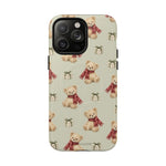 Teddy Bear on Holidays iPhone Magnetic Case with MagSafe