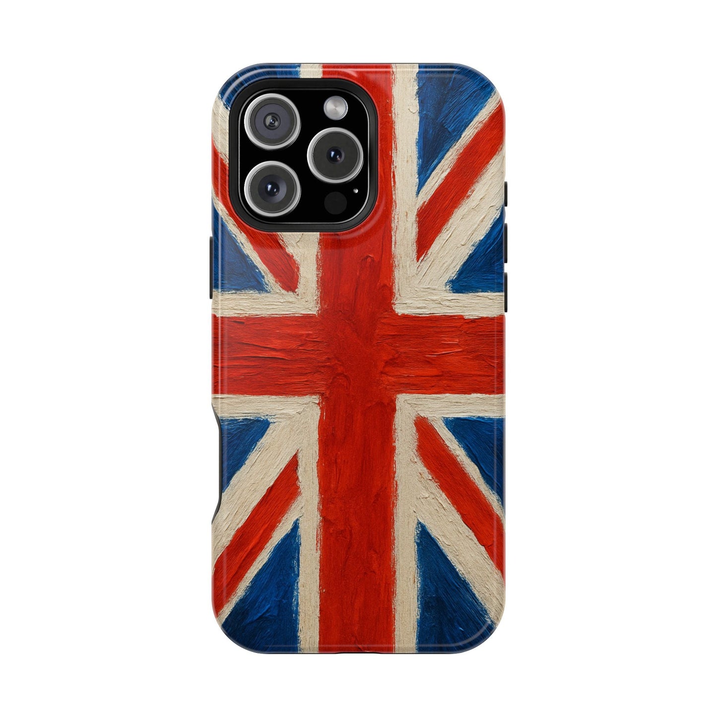 MagSafe Tough iPhone Case — UK Flag Magnetic Impact-Resistant Design  Shamo's iPhone 16 Pro Max / Glossy