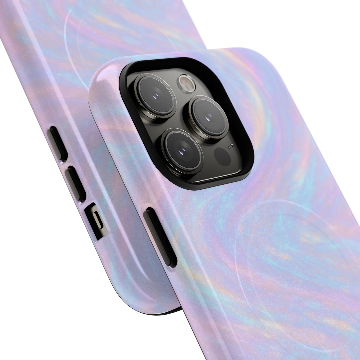 Luxury Series Iridescent Swirl iPhone Case with MagSafe